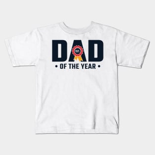 Dad Of The Year v4 Kids T-Shirt